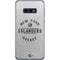 NHL New York Islanders Black Text Galaxy S10e Skin