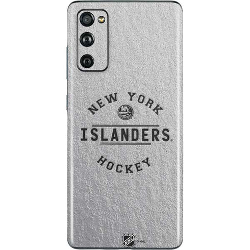 NHL New York Islanders Black Text Galaxy S20 Fan Edition Skin