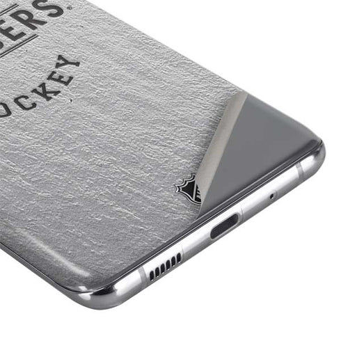 NHL New York Islanders Black Text Galaxy S20 Plus Skin