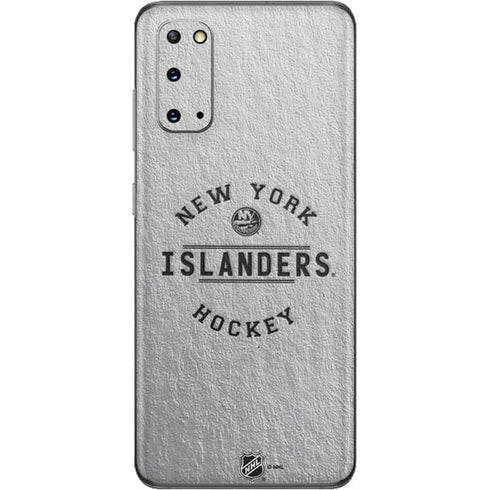 NHL New York Islanders Black Text Galaxy S20 Skin