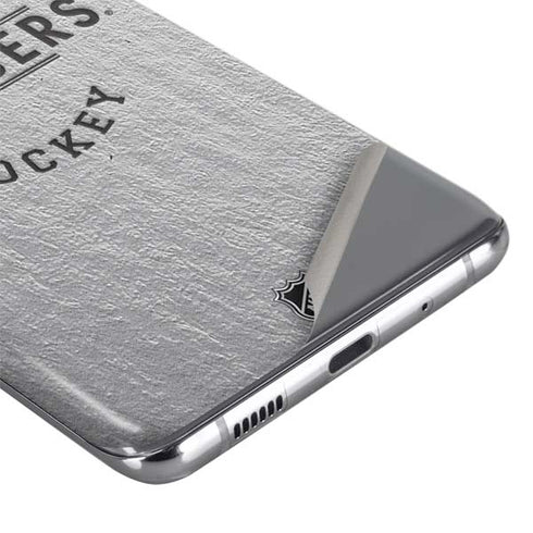 NHL New York Islanders Black Text Galaxy S20 Skin