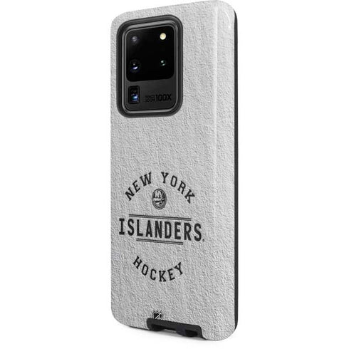NHL New York Islanders Black Text Galaxy S20 Ultra 5G Pro Case