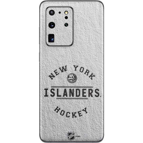 NHL New York Islanders Black Text Galaxy S20 Ultra 5G Skin
