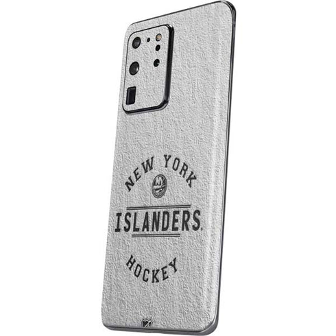 NHL New York Islanders Black Text Galaxy S20 Ultra 5G Skin