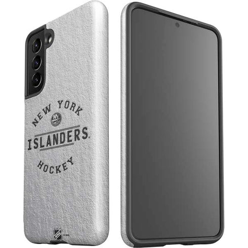 NHL New York Islanders Black Text Galaxy S21 5G Pro Case