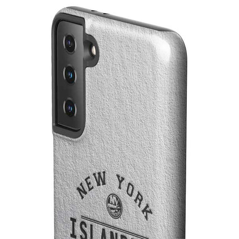 NHL New York Islanders Black Text Galaxy S21 Plus 5G Pro Case