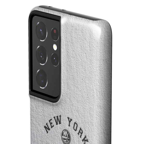 NHL New York Islanders Black Text Galaxy S21 Ultra 5G Pro Case