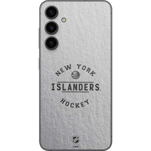 NHL New York Islanders Black Text Galaxy S23 FE Skin