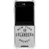 NHL New York Islanders Black Text Galaxy Z Flip5 5G Clear Case