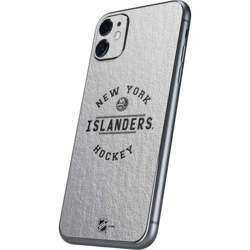 NHL New York Islanders Black Text iPhone 11 Skin