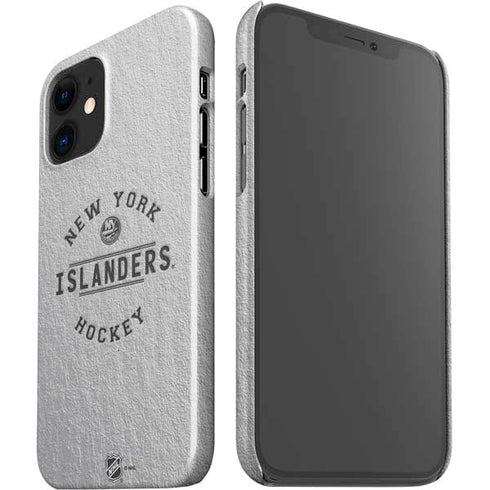NHL New York Islanders Black Text iPhone 12 Mini Lite Case