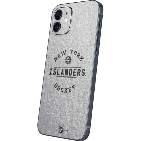 NHL New York Islanders Black Text iPhone 12 Mini Skin