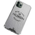NHL New York Islanders Black Text iPhone 12 Pro Clear Case