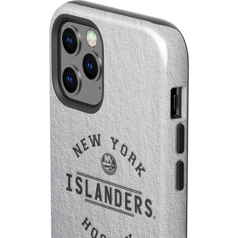 NHL New York Islanders Black Text iPhone 12 Pro Max Impact Case