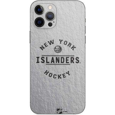 NHL New York Islanders Black Text iPhone 12 Pro Skin