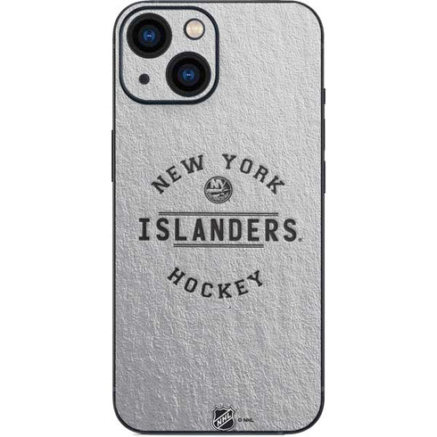 NHL New York Islanders Black Text iPhone 13 Mini Skin