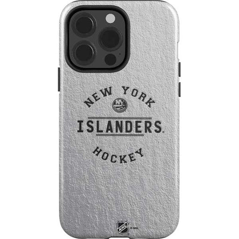 NHL New York Islanders Black Text iPhone 13 Pro Impact Case
