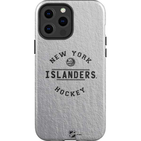 NHL New York Islanders Black Text iPhone 13 Pro Max Impact Case