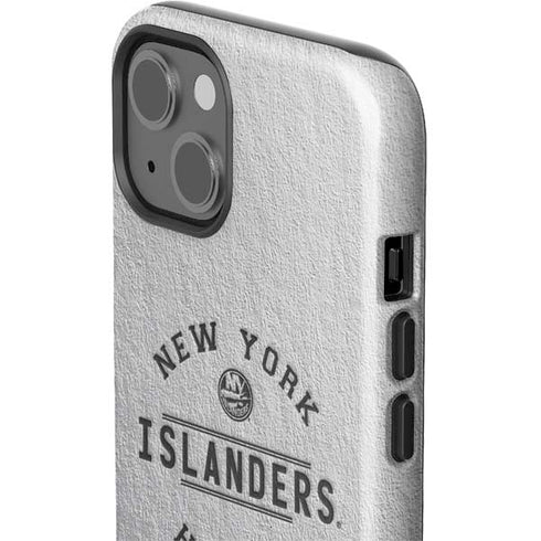 NHL New York Islanders Black Text iPhone 15 Impact Case