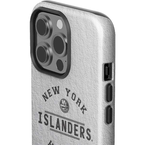 NHL New York Islanders Black Text iPhone 14 Pro Impact Case
