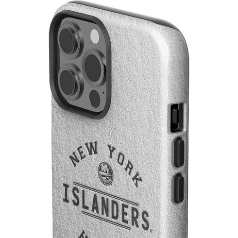 NHL New York Islanders Black Text iPhone 14 Pro Max Impact Case