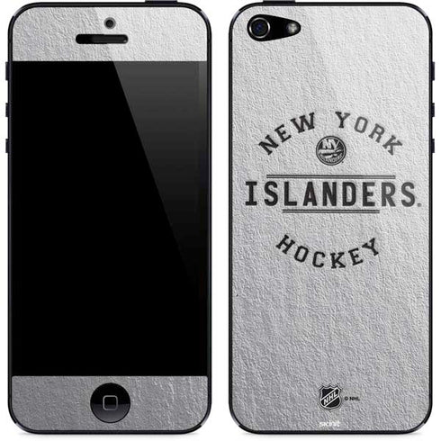 NHL New York Islanders Black Text iPhone 5/5s/5SE Skin