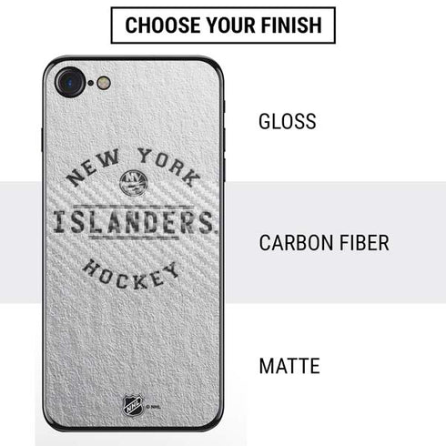 NHL New York Islanders Black Text iPhone SE (2nd & 3rd Gen) Skin