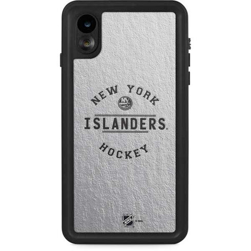 NHL New York Islanders Black Text iPhone XR Waterproof Case