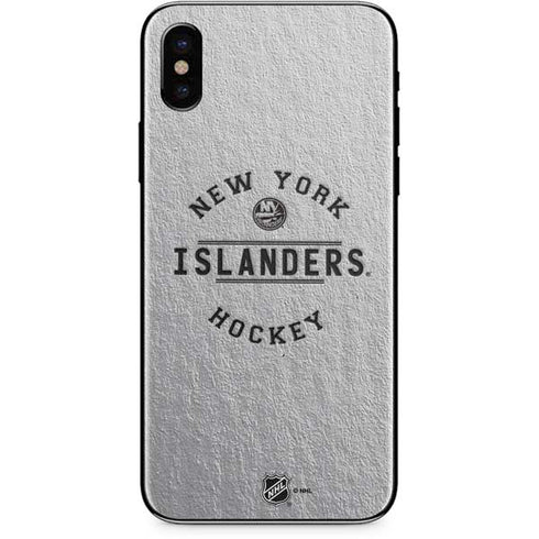 NHL New York Islanders Black Text iPhone XS Max Skin