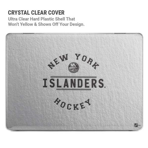 NHL New York Islanders Black Text MacBook Pro 15in (2016-19) Case plus Skin