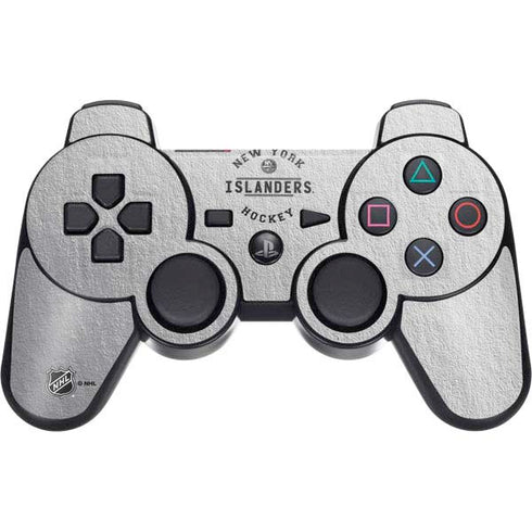 NHL New York Islanders Black Text PS3 Dual Shock wireless controller Skin