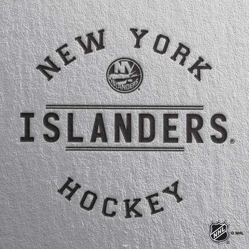 NHL New York Islanders Black Text PS4 Controller Skin
