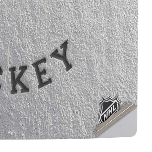 NHL New York Islanders Black Text PS5 Console Skin