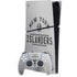 NHL New York Islanders Black Text PS5 Slim Digital Edition Console Skin