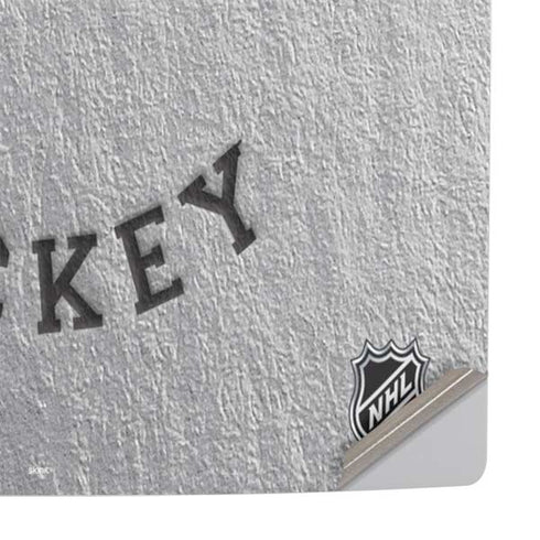 NHL New York Islanders Black Text PS5 Slim Digital Edition Console Skin