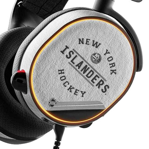 NHL New York Islanders Black Text SteelSeries Arctis 5 Skin