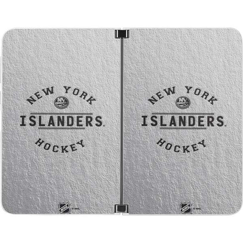 NHL New York Islanders Black Text Surface Duo Skin
