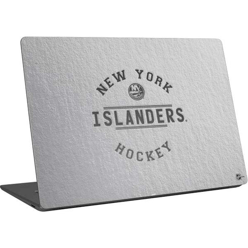 NHL New York Islanders Black Text Surface Laptop 4 15in Skin