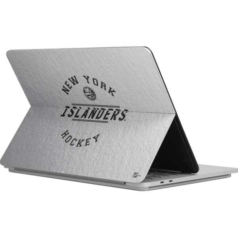 NHL New York Islanders Black Text Surface Laptop Studio Skin