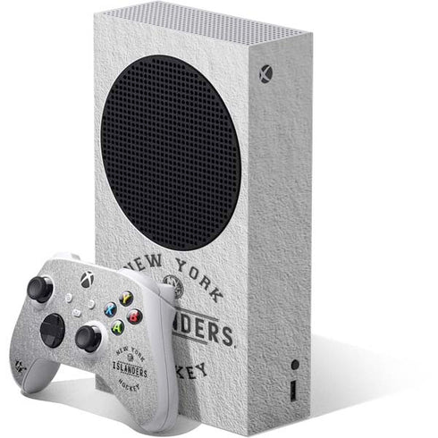 NHL New York Islanders Black Text Xbox Series S Bundle Skin