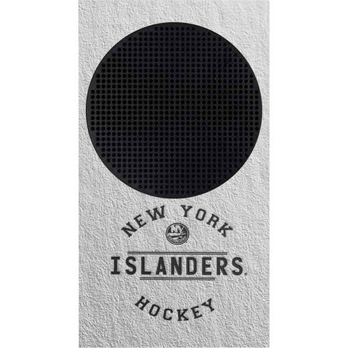 NHL New York Islanders Black Text Xbox Series S Skins