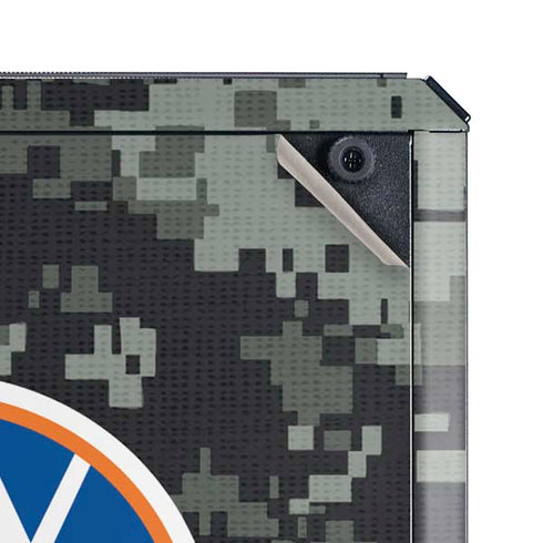NHL New York Islanders Camo Cooler Master MasterBox Q300L Mini Tower Skin