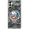 NHL New York Islanders Camo Galaxy A14 5G Clear Case