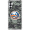 NHL New York Islanders Camo Galaxy A15 5G Clear Case