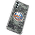 NHL New York Islanders Camo Galaxy A15 5G Clear Case