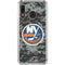 NHL New York Islanders Camo Galaxy A30 Clear Case