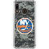 NHL New York Islanders Camo Galaxy A30 Clear Case