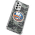 NHL New York Islanders Camo Galaxy A33 5G Clear Case