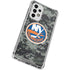 NHL New York Islanders Camo Galaxy A53 5G Clear Case