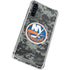 NHL New York Islanders Camo Galaxy A54 5G Clear Case